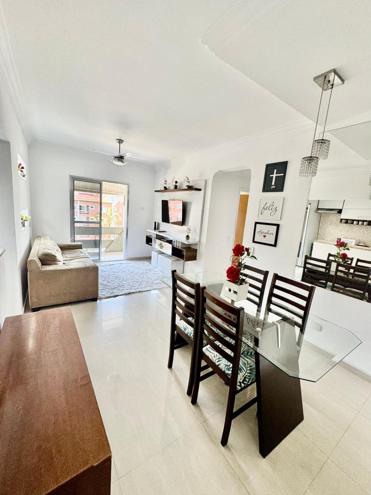 Excelente Apartamento Bem Localizado A 450 Metros Da Praia Guarujá Exteriör bild